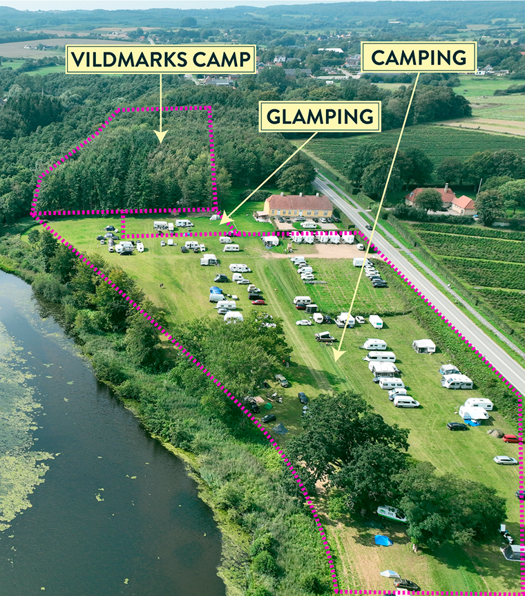 Camping Oversigskort W